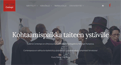 Desktop Screenshot of galleriacontempo.fi